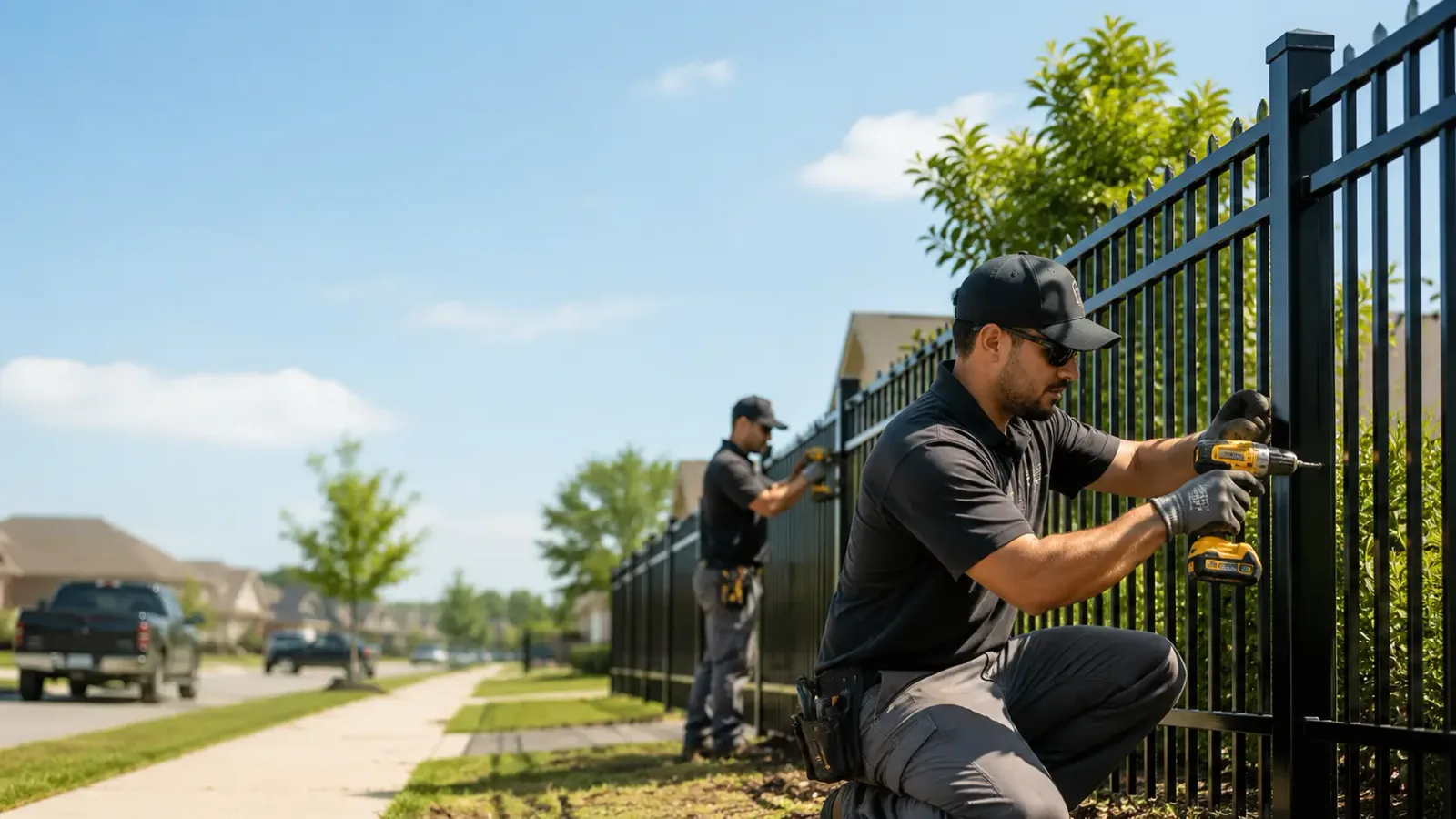 Metal Fence Installation in Bellingham, WA